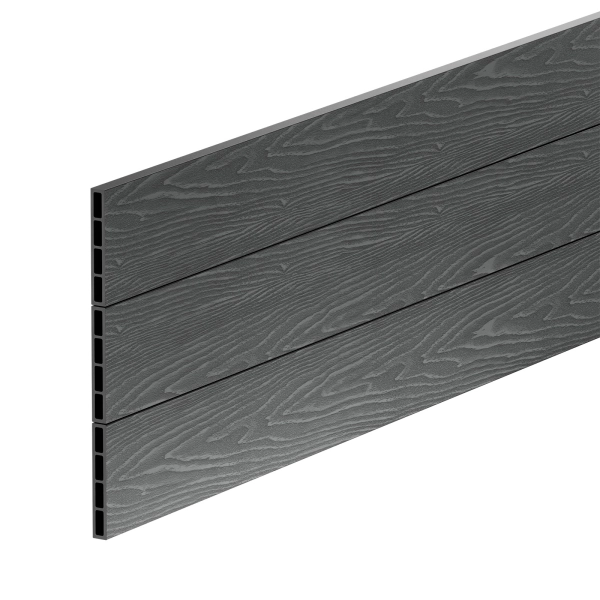 Sztacheta kompozytowa ze strukturą drewna, NORDECK Hageline, Antracyt 150 x 20 x 2200 mm